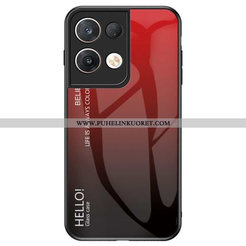 Kuori Oppo Reno 8 Pro Karkaistu Lasi Hello