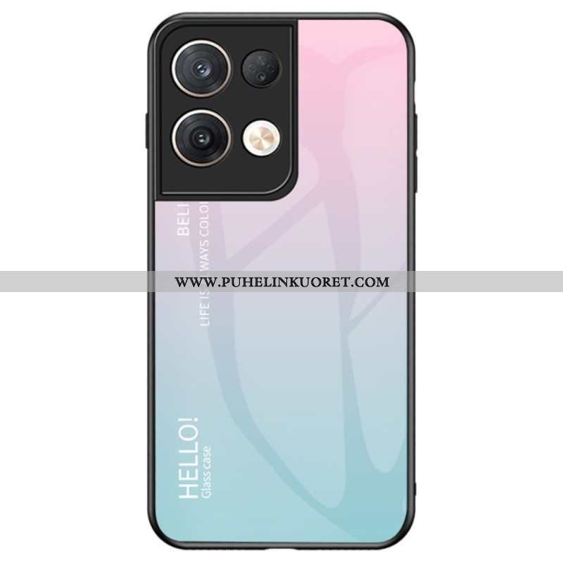 Kuori Oppo Reno 8 Pro Karkaistu Lasi Hello