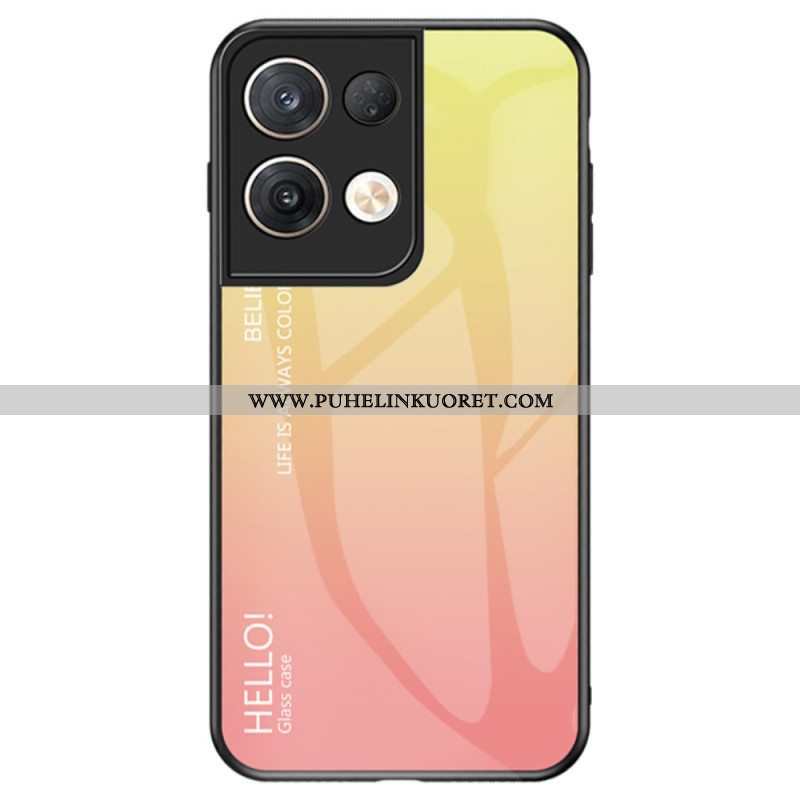 Kuori Oppo Reno 8 Pro Karkaistu Lasi Hello