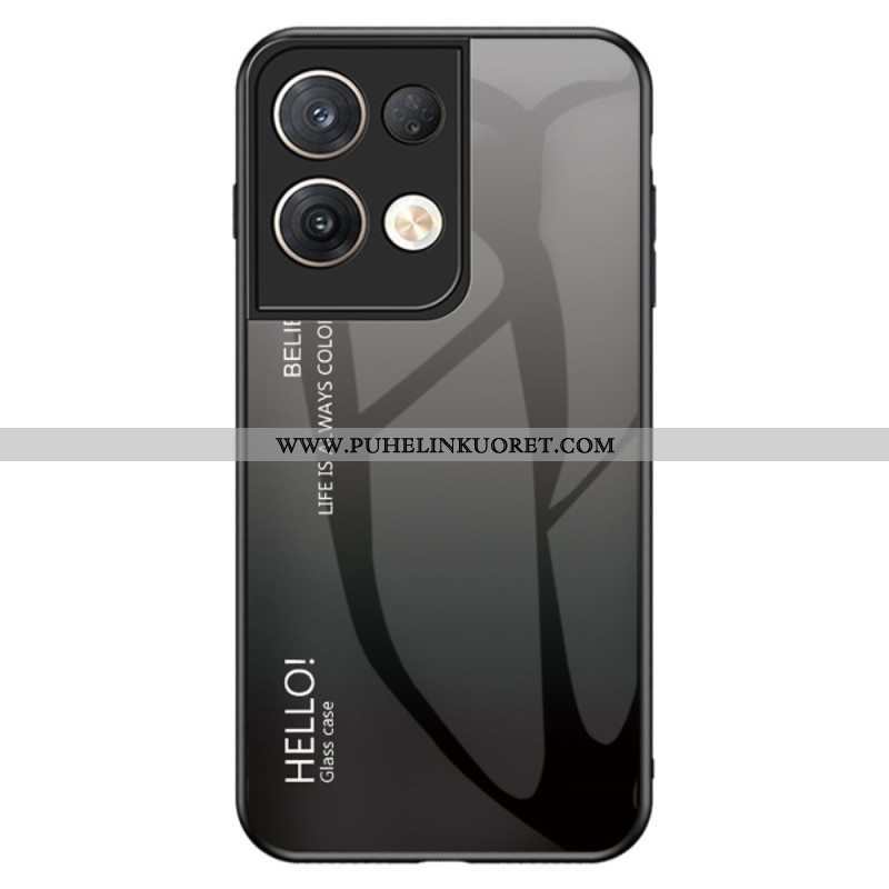 Kuori Oppo Reno 8 Pro Karkaistu Lasi Hello