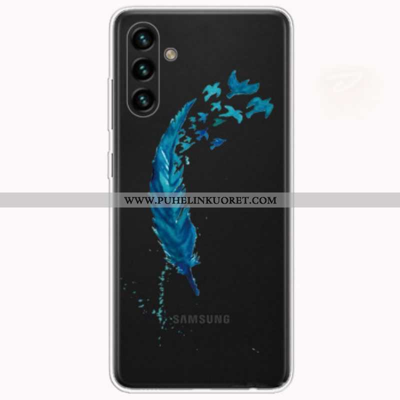 Kuori Samsung Galaxy A13 5G / A04s Kaunis Höyhen