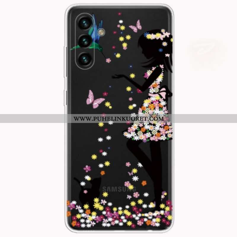 Case Samsung Galaxy A13 5G / A04s Kaunis Kukkapää