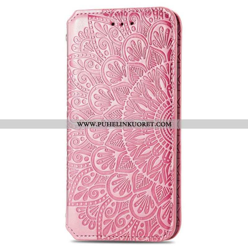 Puhelinkuoret Samsung Galaxy A13 5G / A04s Kotelot Flip Mandala