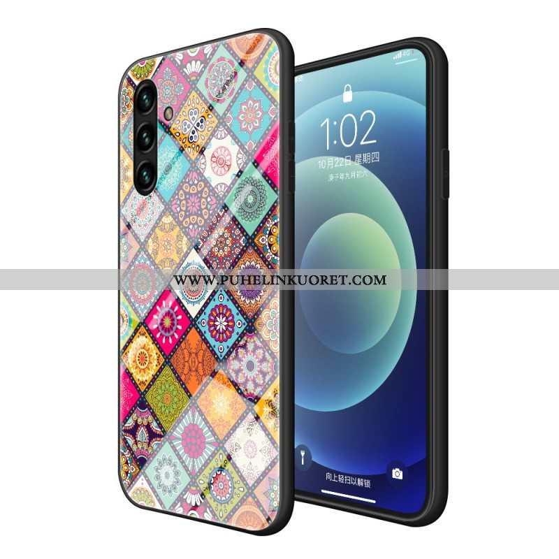 Kuori Samsung Galaxy A13 5G / A04s Patchwork Magneettipidike