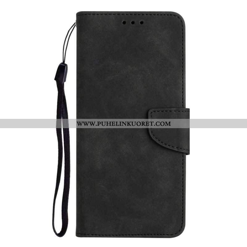 Flip Case Samsung Galaxy A13 Suojaketju Kuori Strappy Vintage Style