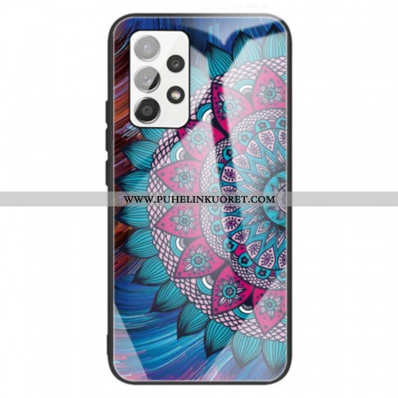 Kuori Samsung Galaxy A13 Mandala Karkaistu Lasi