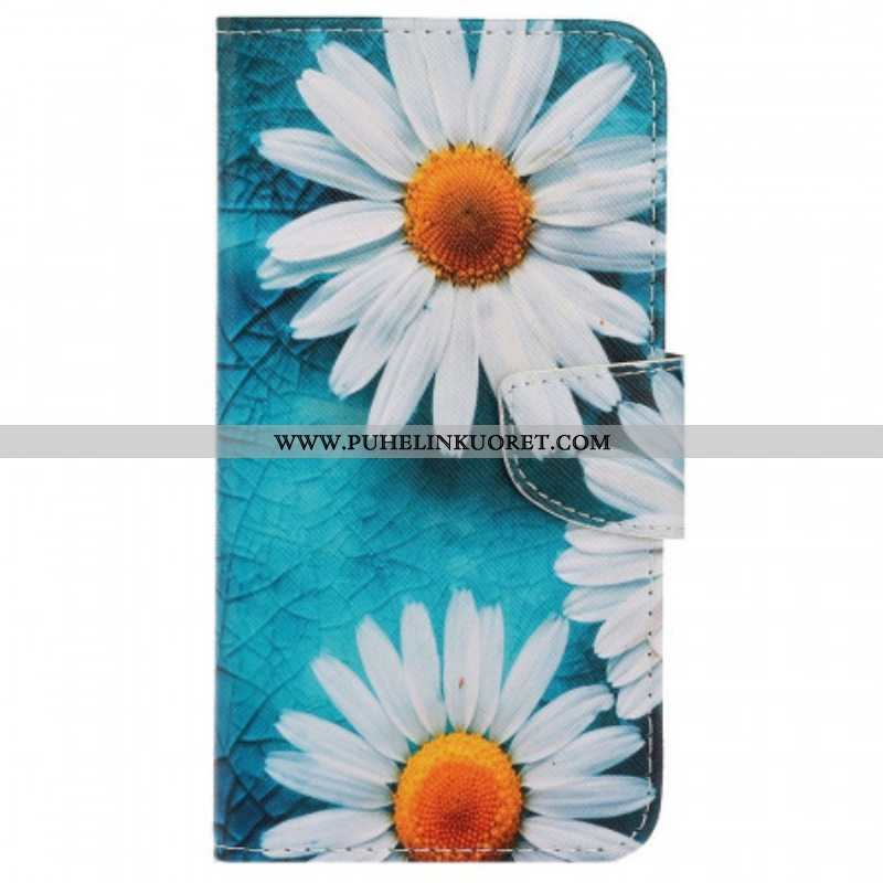 Kotelot Samsung Galaxy A13 Suojaketju Kuori Thong Daisies