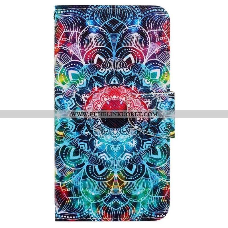 Kotelot Samsung Galaxy A13 Suojaketju Kuori Näyttävä Strappy Mandala