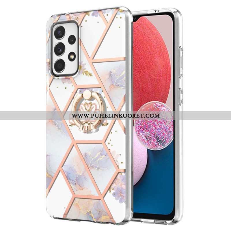 Case Samsung Galaxy A13 Sormus-kiinnike Kukat