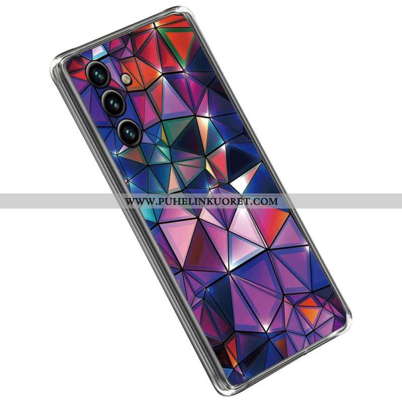 Kuori Samsung Galaxy A14 / A14 5G Joustava Geometria