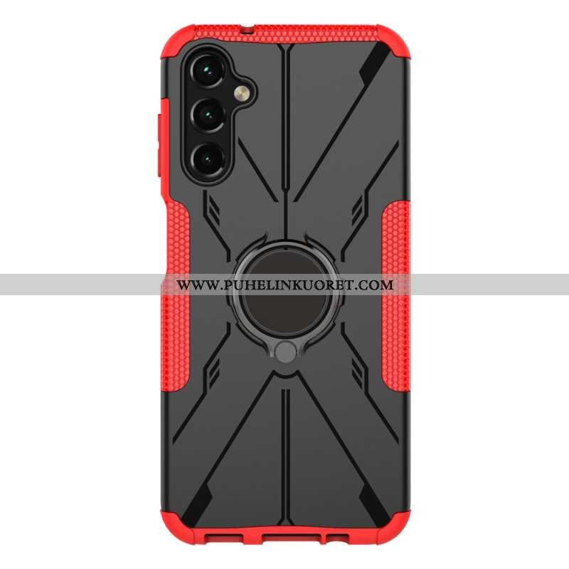 Case Samsung Galaxy A14 / A14 5G Kaksivärinen Rengastuki