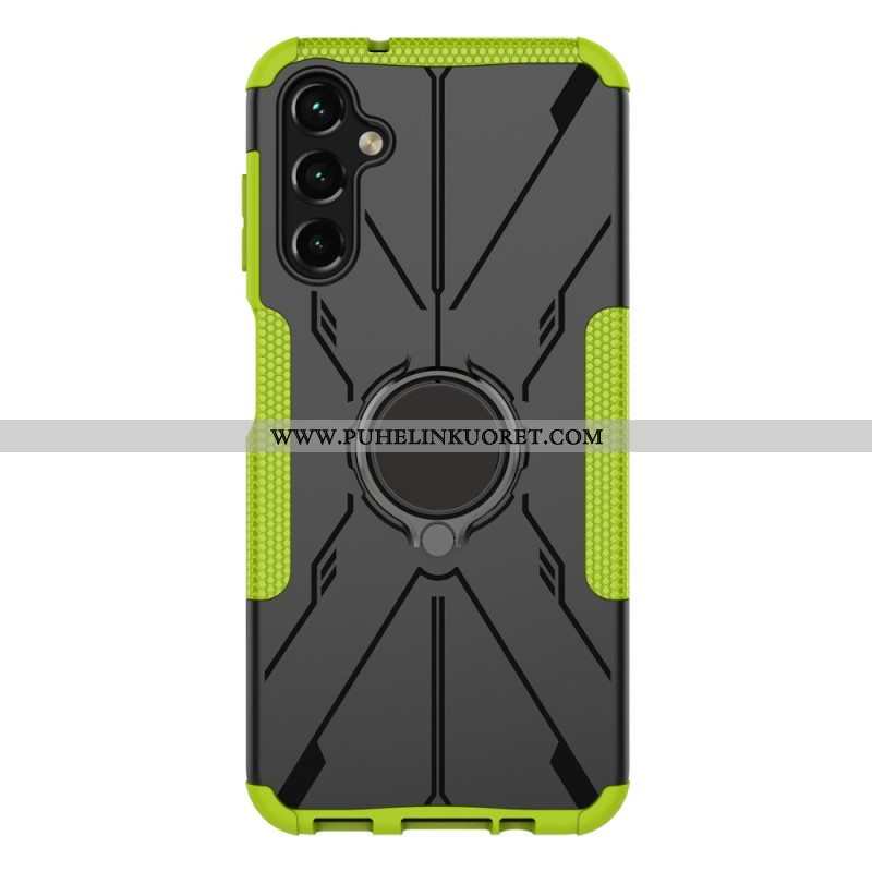 Case Samsung Galaxy A14 / A14 5G Kaksivärinen Rengastuki