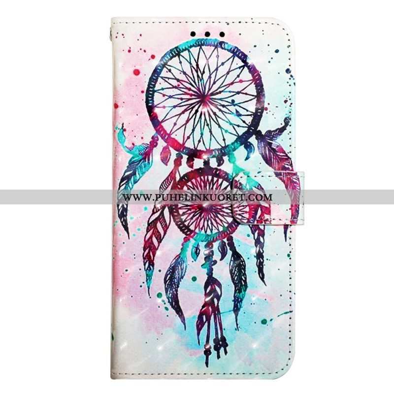 Kotelot Samsung Galaxy A14 / A14 5G Suojaketju Kuori Hihna Dream Catcher