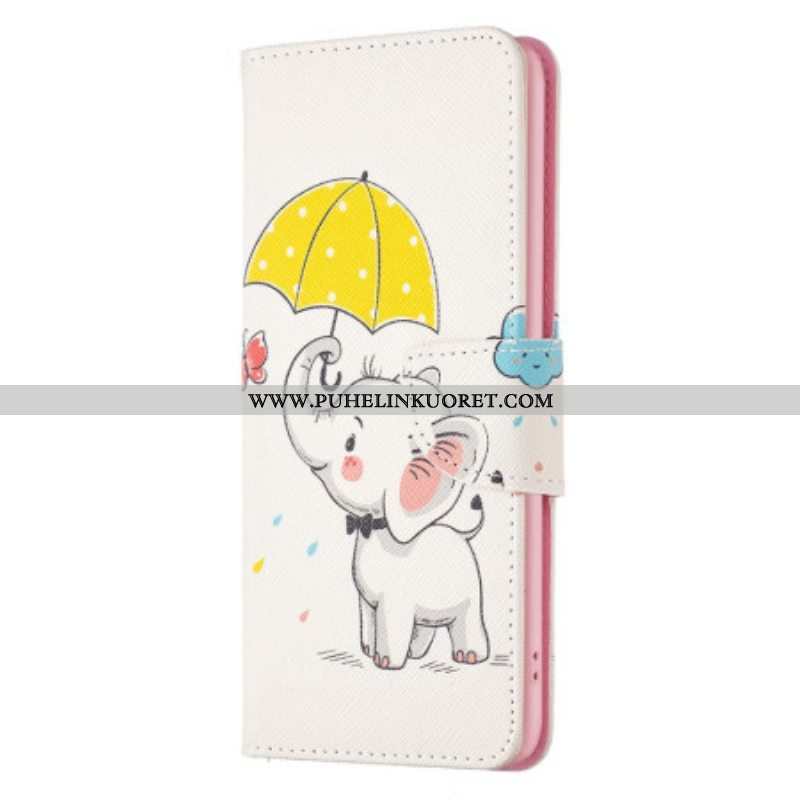 Kotelot Samsung Galaxy A14 / A14 5G Elephant In The Rain