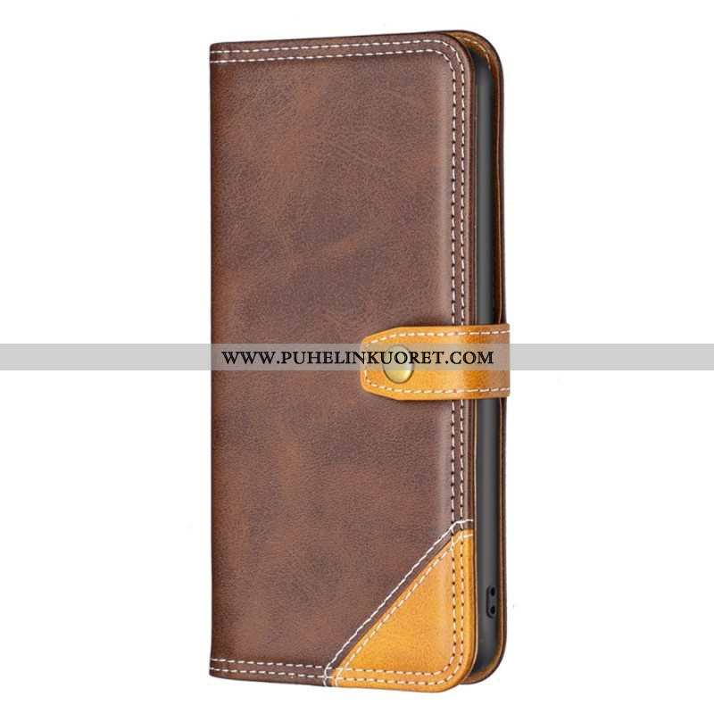 Flip Case Samsung Galaxy A14 / A14 5G Vintage Binfen Väri