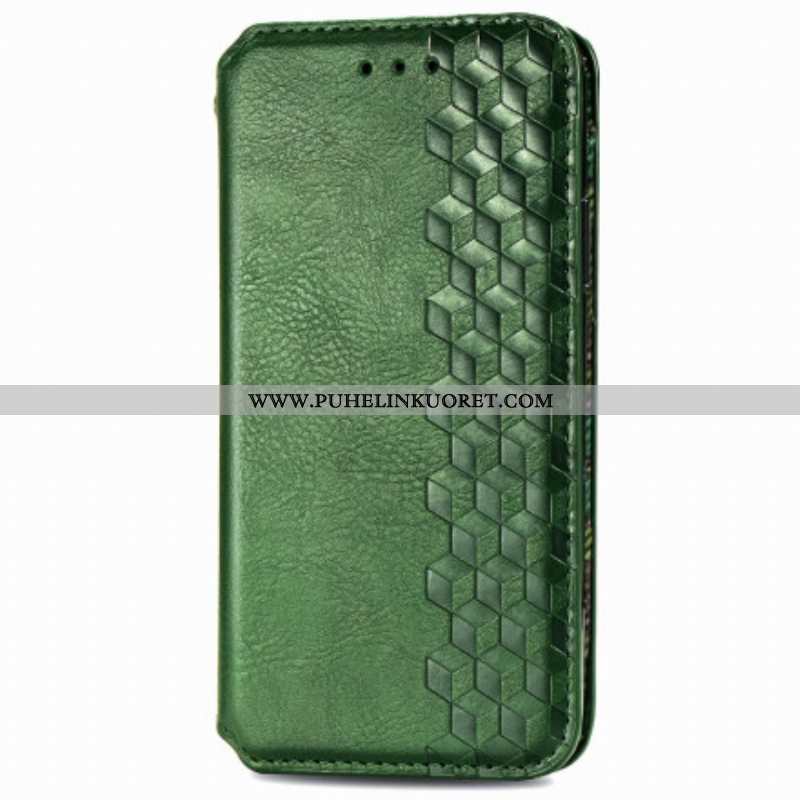 Puhelinkuoret Samsung Galaxy A42 5G Kotelot Flip Nahkaefekti Diamond Texture