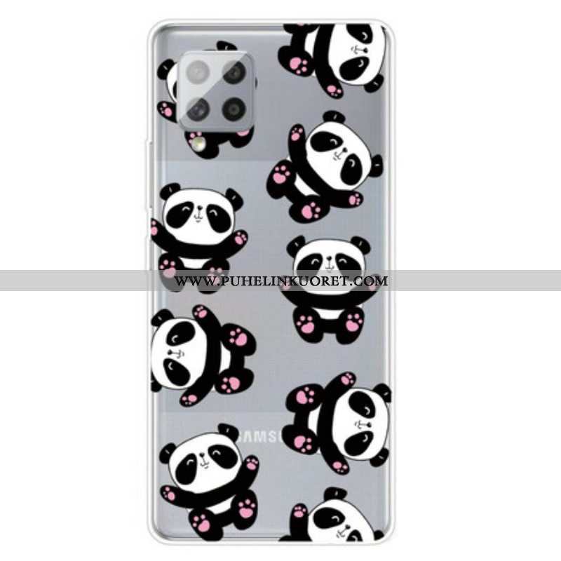 Case Samsung Galaxy A42 5G Top Panda Fun