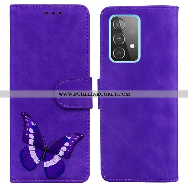 Kotelot Samsung Galaxy A52 4G / A52 5G / A52s 5G Skin Touch Butterfly