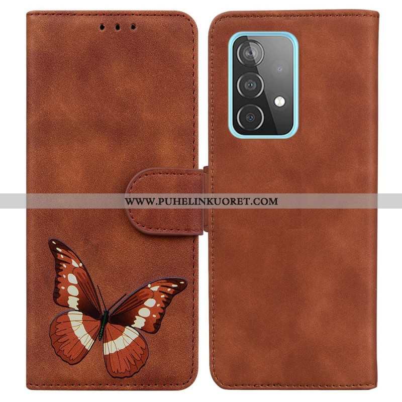 Kotelot Samsung Galaxy A52 4G / A52 5G / A52s 5G Skin Touch Butterfly