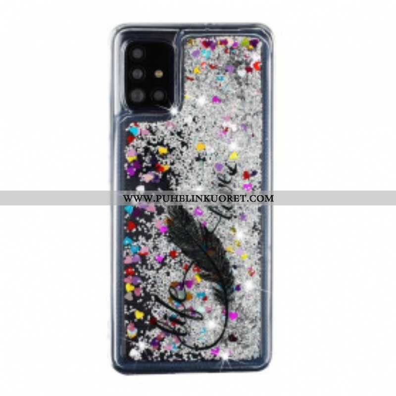 Case Samsung Galaxy A52 4G / A52 5G / A52s 5G Life & Love Paljetteja