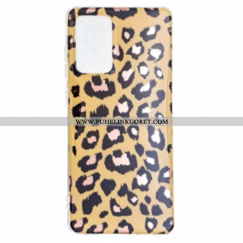 Kuori Samsung Galaxy A52 4G / A52 5G / A52s 5G Leopard-tyylinen Marmori