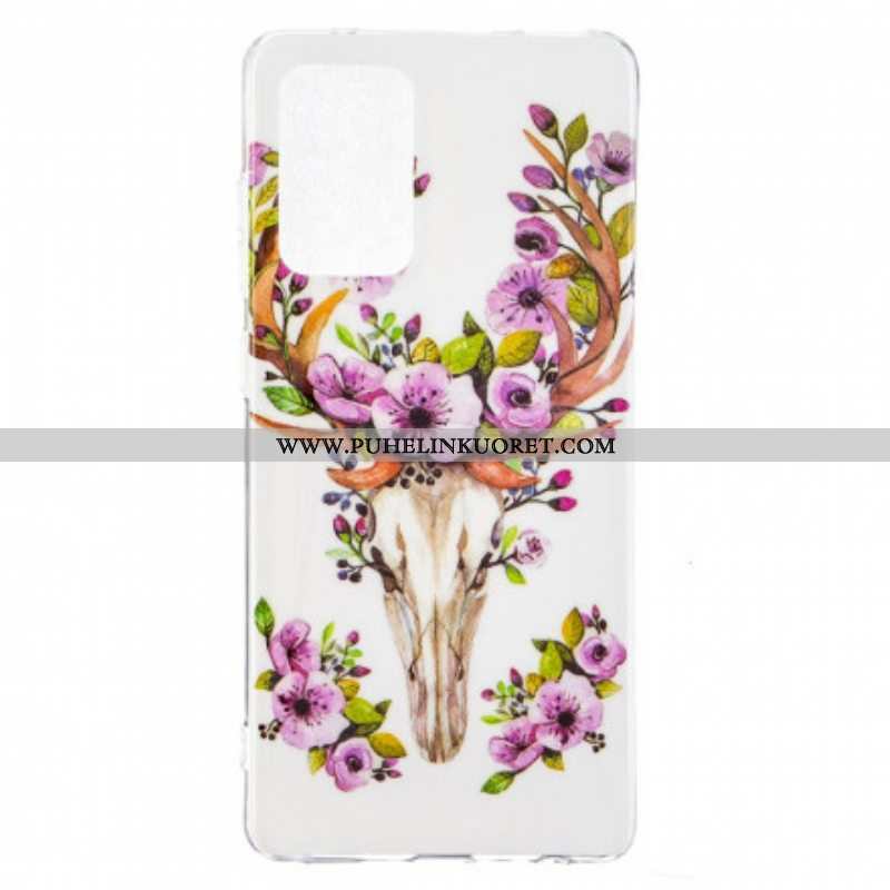 Kuori Samsung Galaxy A52 4G / A52 5G / A52s 5G Fluoresoiva Majestic Deer