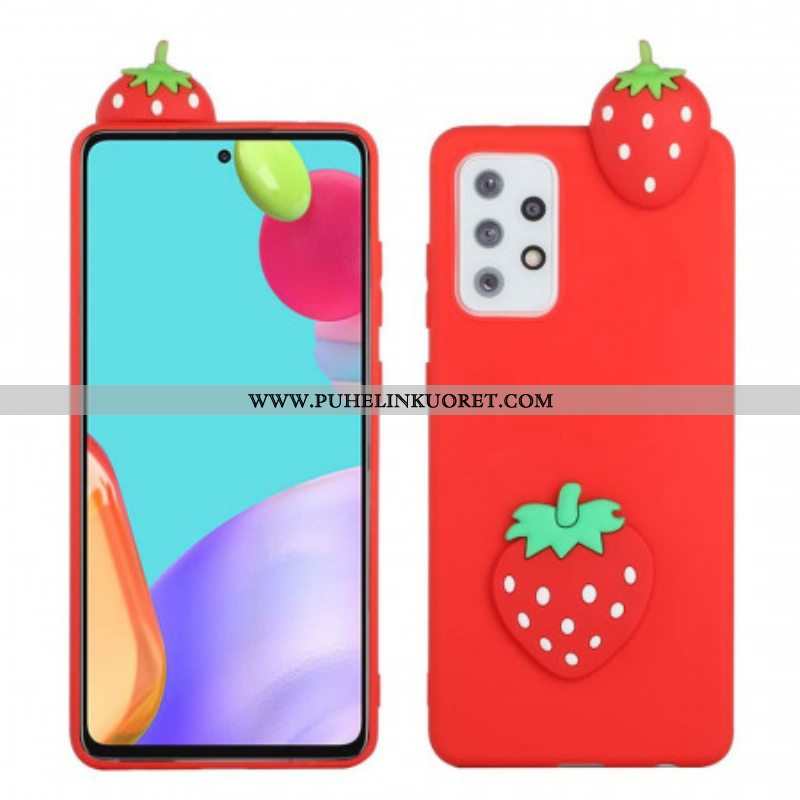 Case Samsung Galaxy A53 5G 3d-mansikka