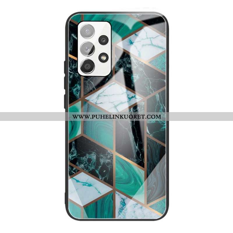 Case Samsung Galaxy A53 5G Geometria Marmori Karkaistu Lasi