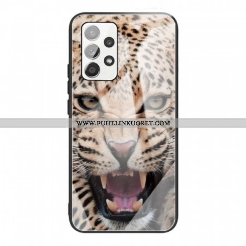 Kuori Samsung Galaxy A53 5G Leopard Karkaistu Lasi