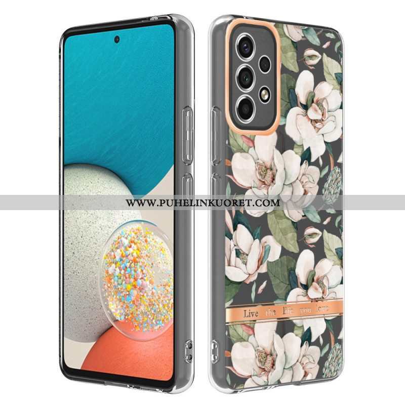 Case Samsung Galaxy A53 5G Saumaton Kukka