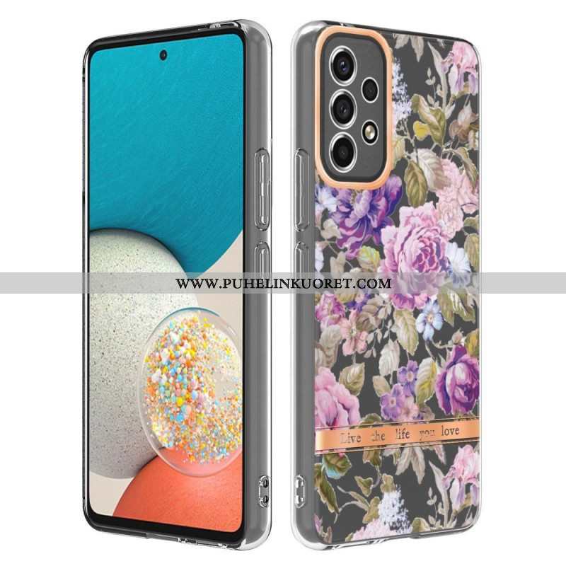 Case Samsung Galaxy A53 5G Saumaton Kukka