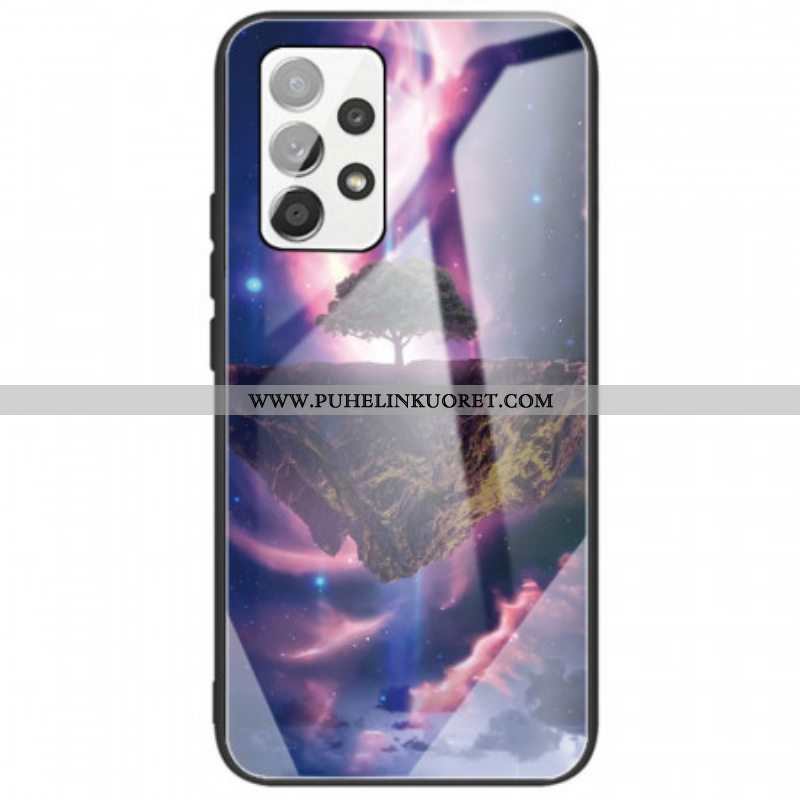 Case Samsung Galaxy A53 5G World Tree Karkaistu Lasi