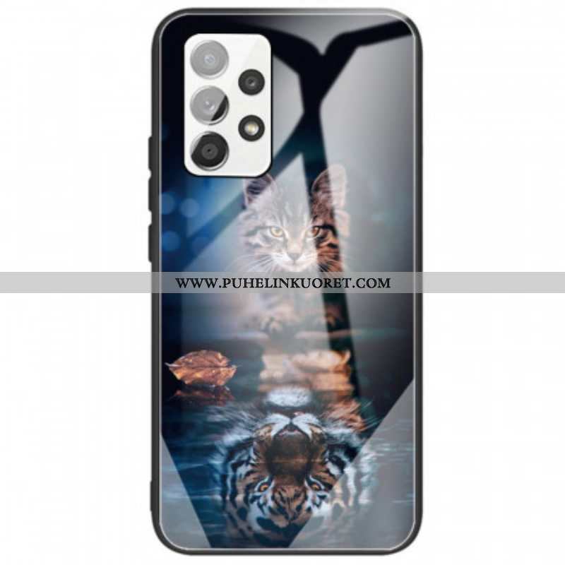 Case Samsung Galaxy A53 5G My Tiger Tempered Glass