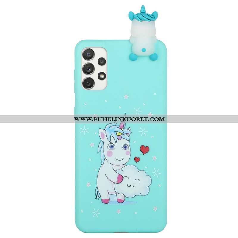 Kuori Samsung Galaxy A53 5G Unicorn Fun 3d