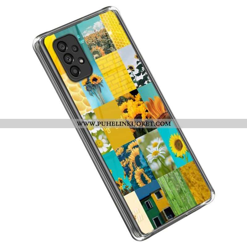 Case Samsung Galaxy A53 5G Ikuiset Auringonkukat