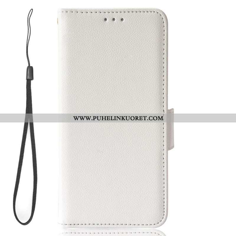 Kotelot Samsung Galaxy A54 5G Suojaketju Kuori Strappy Leather Style