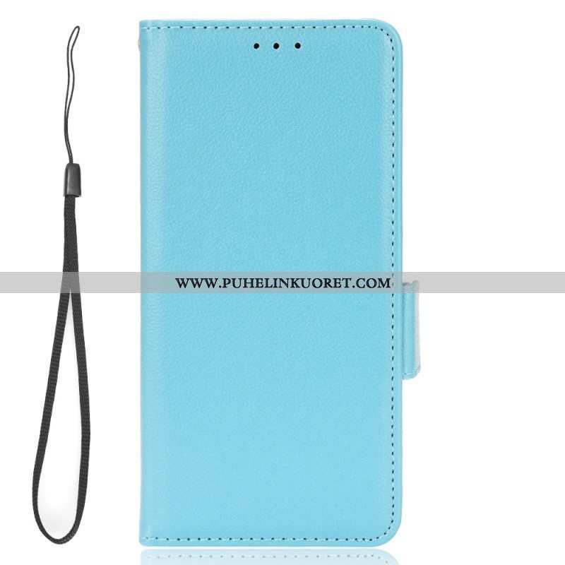 Kotelot Samsung Galaxy A54 5G Suojaketju Kuori Strappy Leather Style