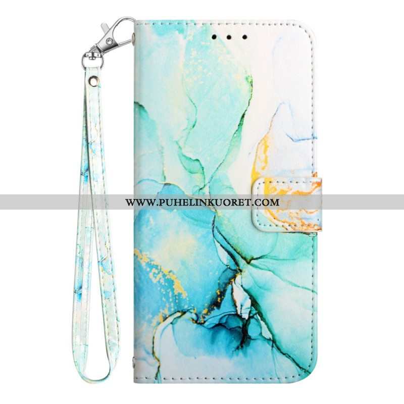 Kotelot Samsung Galaxy A54 5G Suojaketju Kuori Strip Marble