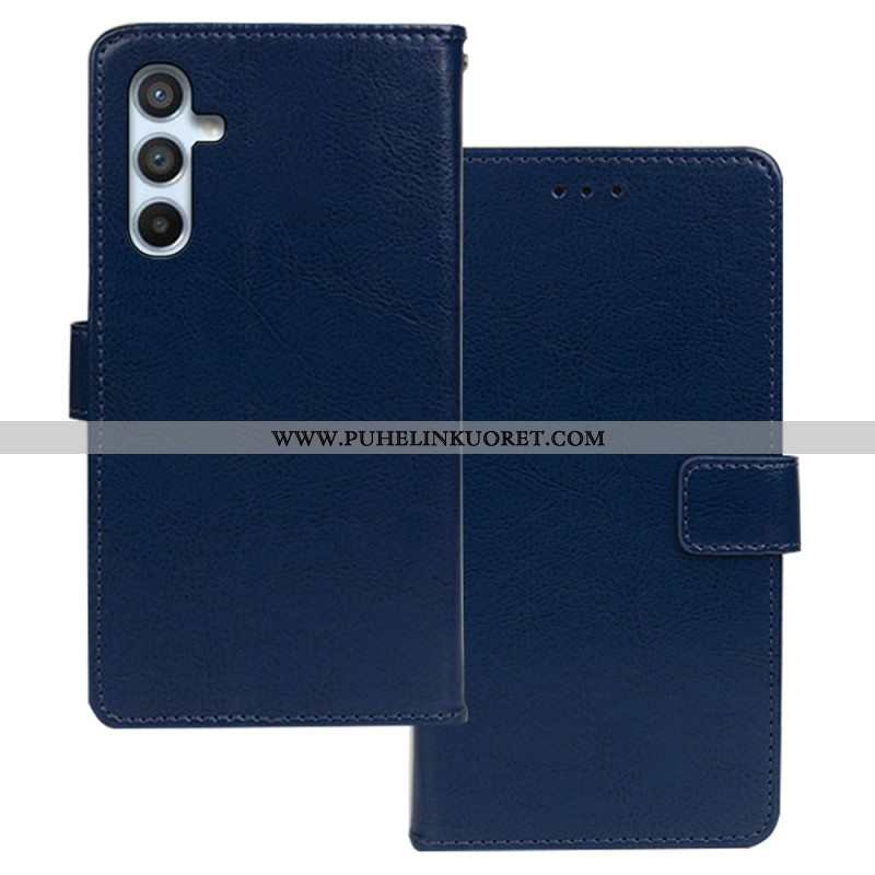 Flip Case Samsung Galaxy A54 5G Nahkajäljitelmä Idewei