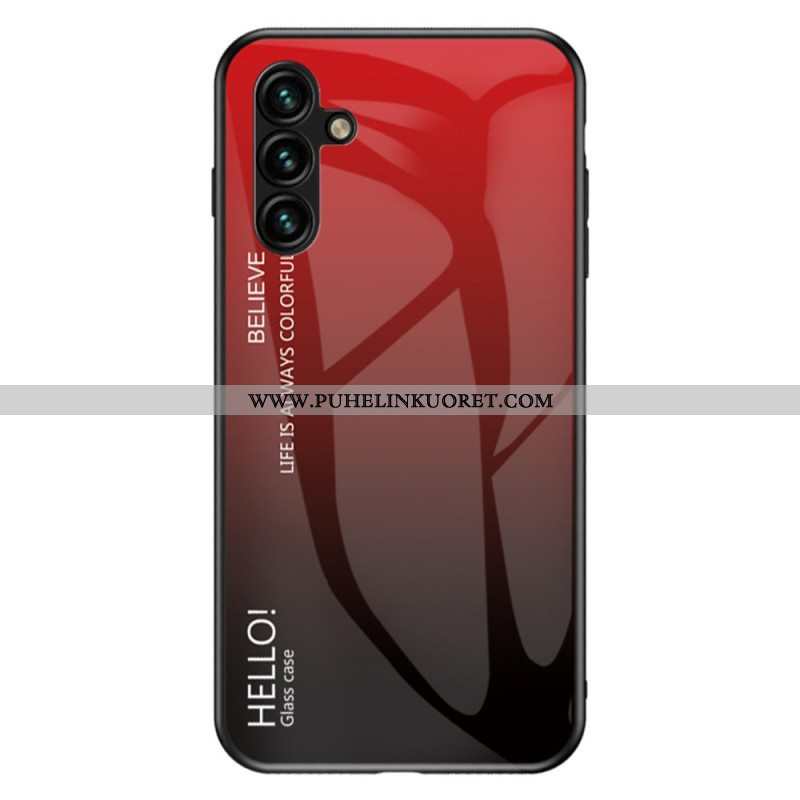 Case Samsung Galaxy A54 5G Karkaistu Lasi Hello