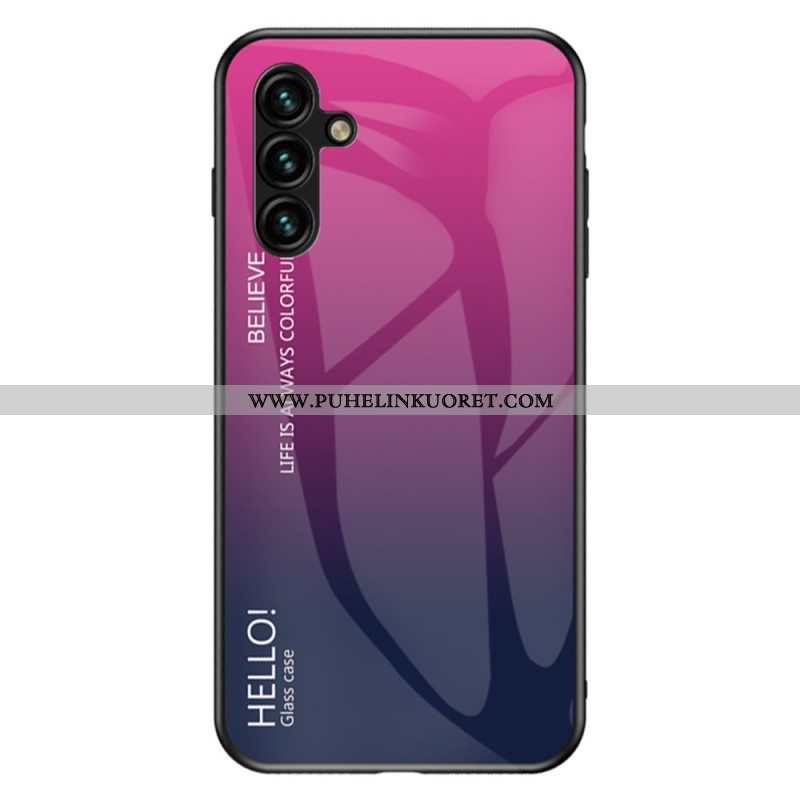 Case Samsung Galaxy A54 5G Karkaistu Lasi Hello