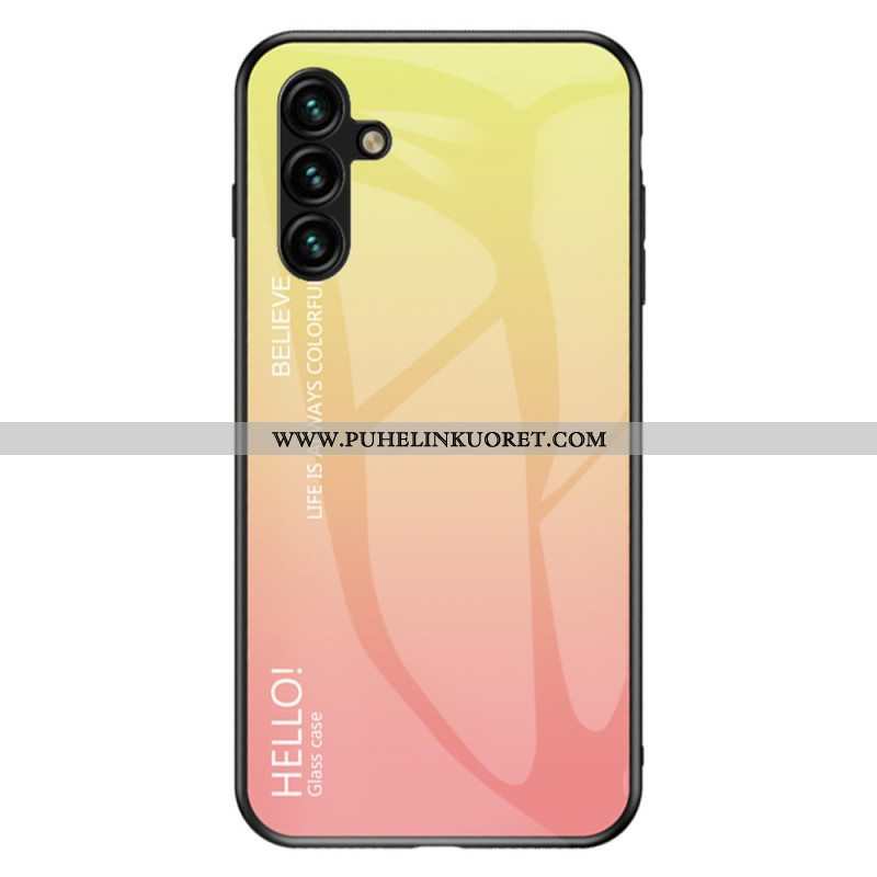 Case Samsung Galaxy A54 5G Karkaistu Lasi Hello