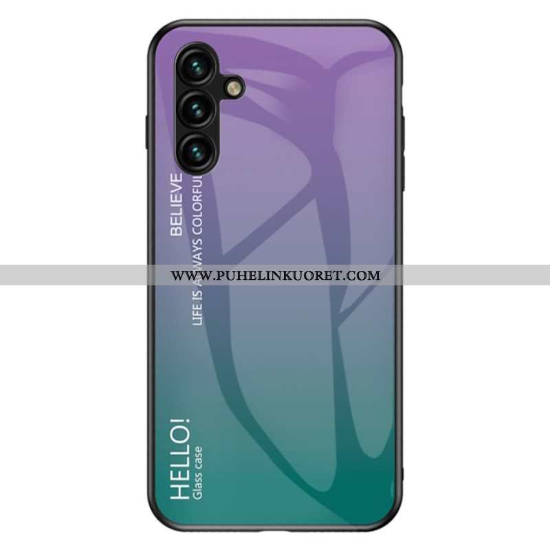 Case Samsung Galaxy A54 5G Karkaistu Lasi Hello