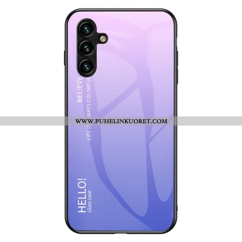 Case Samsung Galaxy A54 5G Karkaistu Lasi Hello