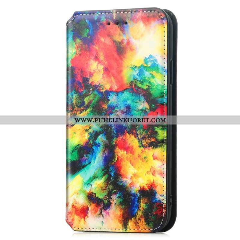 Puhelinkuoret Samsung Galaxy A54 5G Kotelot Flip Caseno Rfid