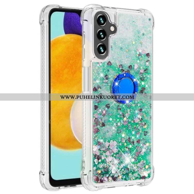 Kuori Samsung Galaxy A54 5G Paljetteja Rengastuella