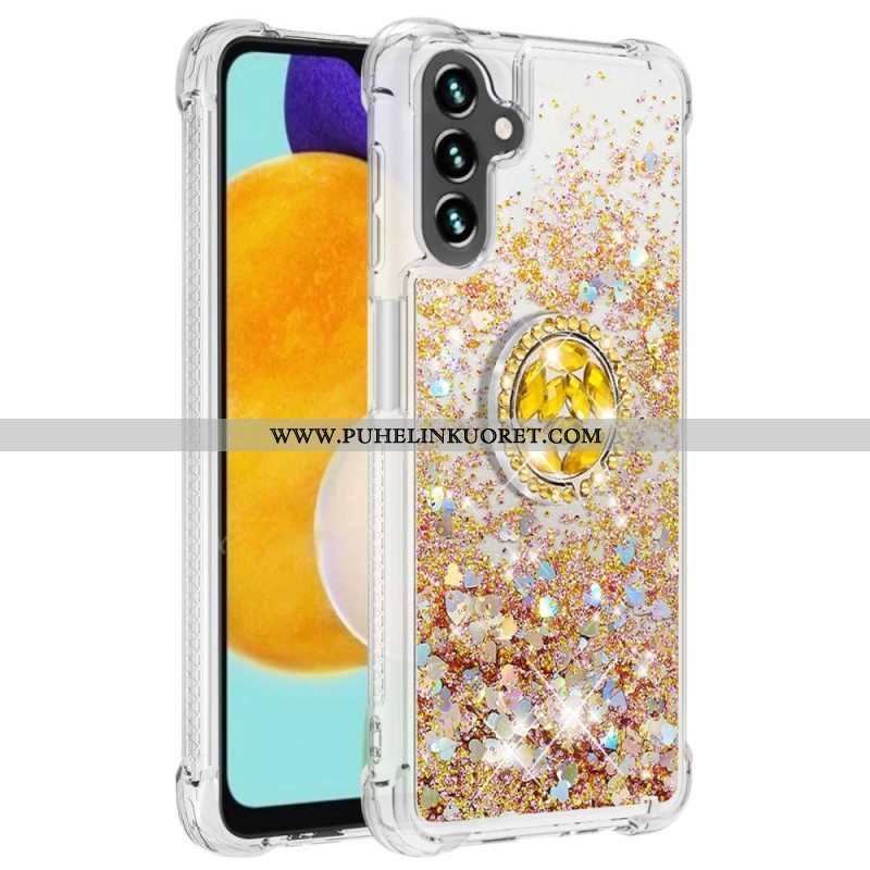 Kuori Samsung Galaxy A54 5G Paljetteja Rengastuella