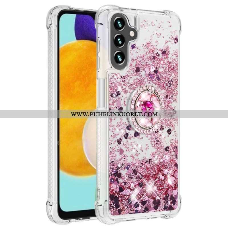 Kuori Samsung Galaxy A54 5G Paljetteja Rengastuella