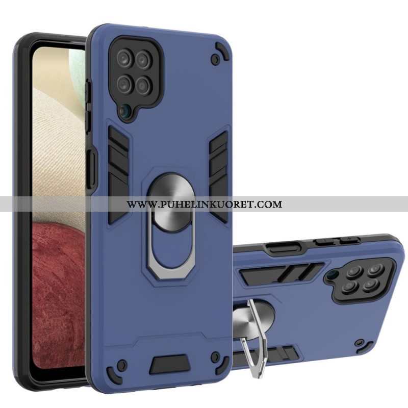 Case Samsung Galaxy M12 / A12 Rengas-kannatin Muotoilu