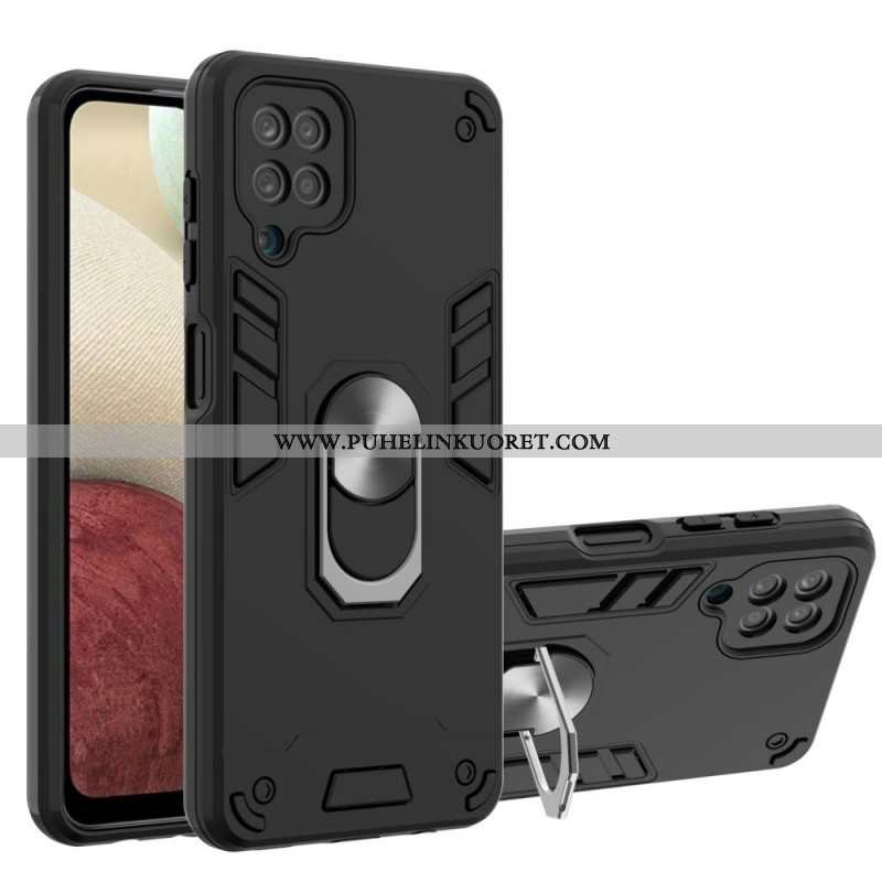 Case Samsung Galaxy M12 / A12 Rengas-kannatin Muotoilu